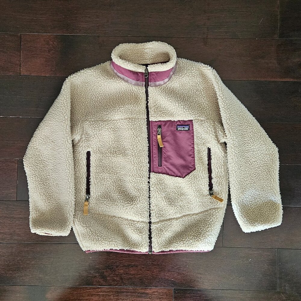Patagonia Kids' Retro-X Fleece Jacket – Girl’s Size M(10)